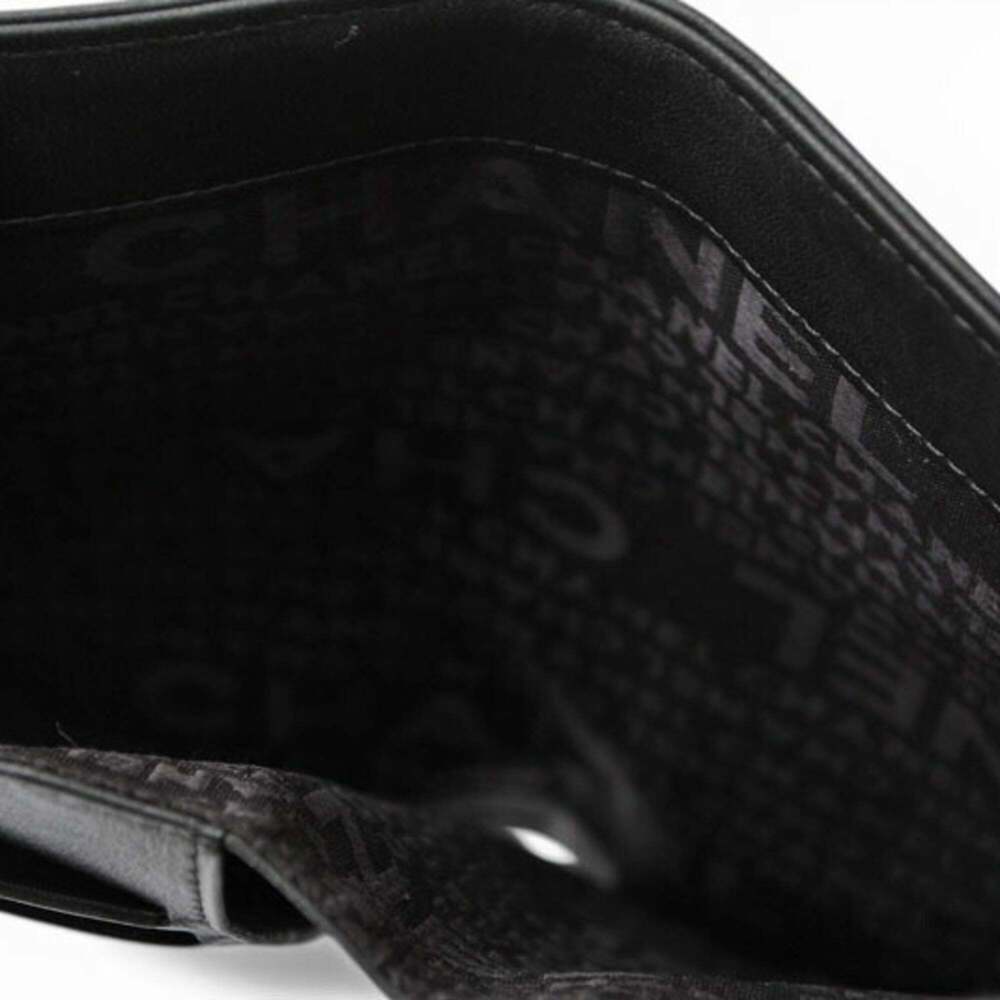 CHANEL Black Lambskin Leather Wallet - Picture 10 of 15
